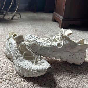 Nike “Space Hippie” Sneakers in off-white